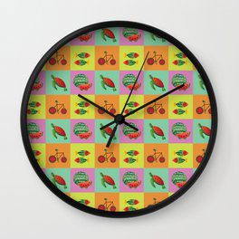 Watermelon Mix Wall Clock