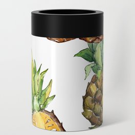 Watercolor Exotic Fruit Pattern 03 Can Cooler