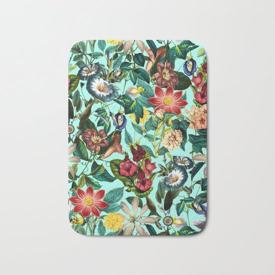 Summer Botanical Garden II Bath Mat