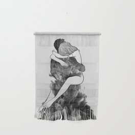 I find peace in your hug (E). Wall Hanging