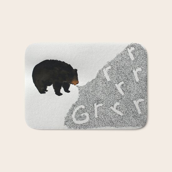 Grrrrrr... Bath Mat