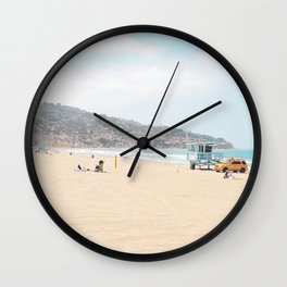 Redondo Beach // California Ocean Vibes Lifeguard Hut Surfing Sandy Beaches Summer Tanning Wall Clock | Hollister California, Pictures Photo Pic, Tropical Beach Waves, Huntington Venice, Laguna Beaches Set, Pacific Lifeguard, Nautical Coastal Bed, Picture Photos Home, Boho Style The In Of, College Wall Decor 