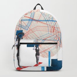 SAILOR I Backpack | Mappa, Ocean, Holiday, Viaje, Sea, Sailor, Pinup, Digital, Vintage, Water 