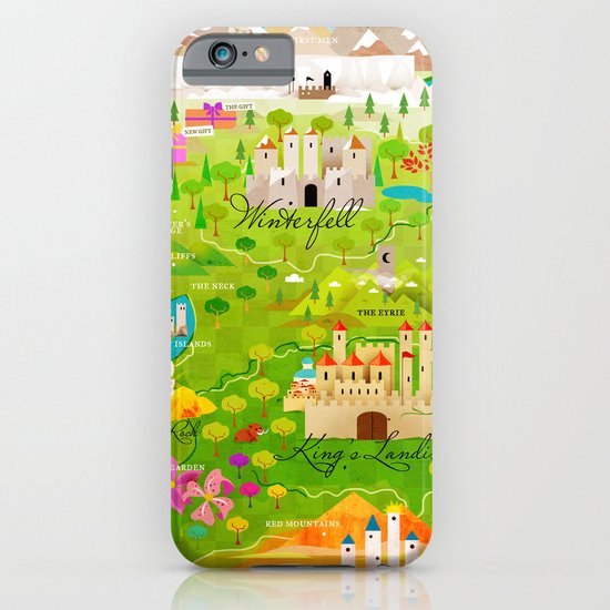 A Map of Ice and Fire iPhone & iPod Case