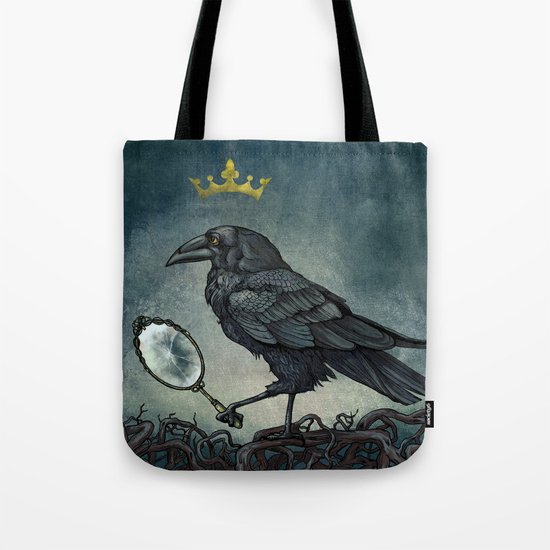 Raven King Tote Bag