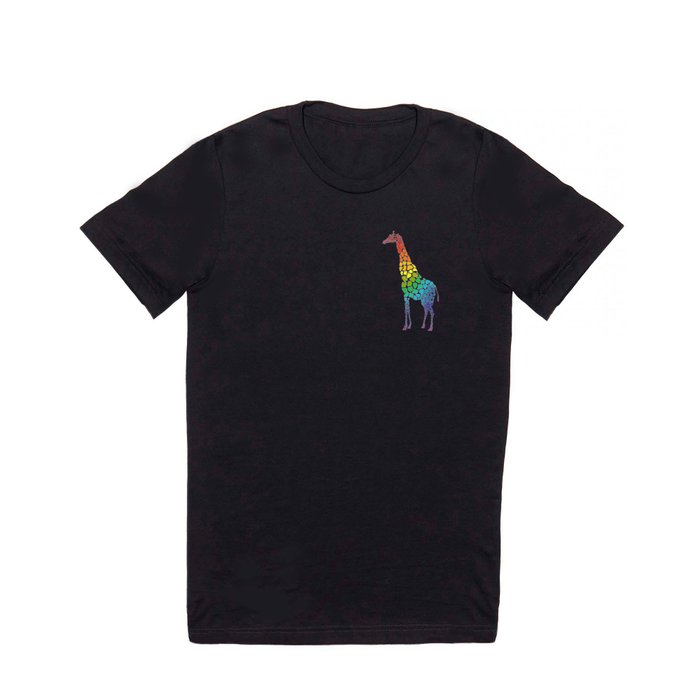 rainbow giraffe T Shirt