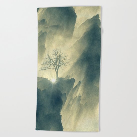 Promise of the New Light Beach Towel
