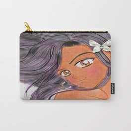 Blushing Butterfly Klip Carry-All Pouch