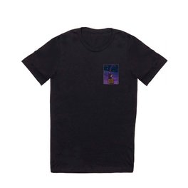 Ferrette from Quaoar (Ocarina) T Shirt | Digital, Oil, Graphicdesign, Acrylic, Divirgilio, Musican, Planet, Purple, Colori, Riccardo 