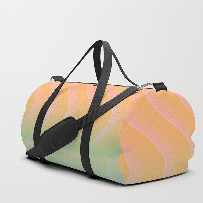 Abstraction_STREAM_CURVE_SMOOTH_VIBE_POP_ART_0711A Duffle Bag