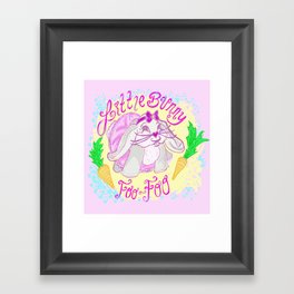 Little Bunny Foo-Foo Framed Art Print