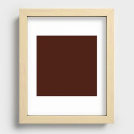 Red Bean Recessed Framed Print