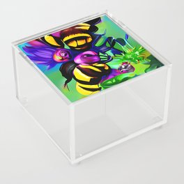 Abstract AI Generative art - Pollinate 2 Acrylic Box