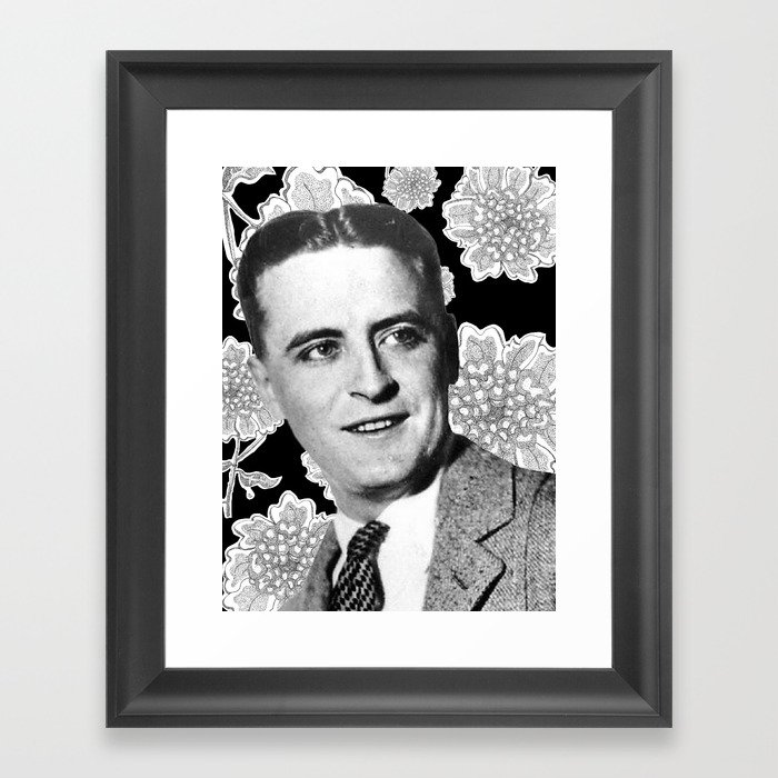 F. Scott Fitzgerald Framed Art Print