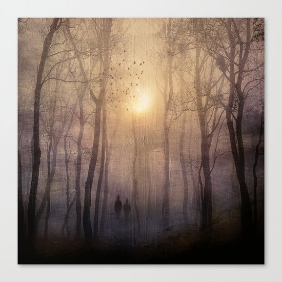 Eternal walk by Viviana Gonzalez Canvas Print
