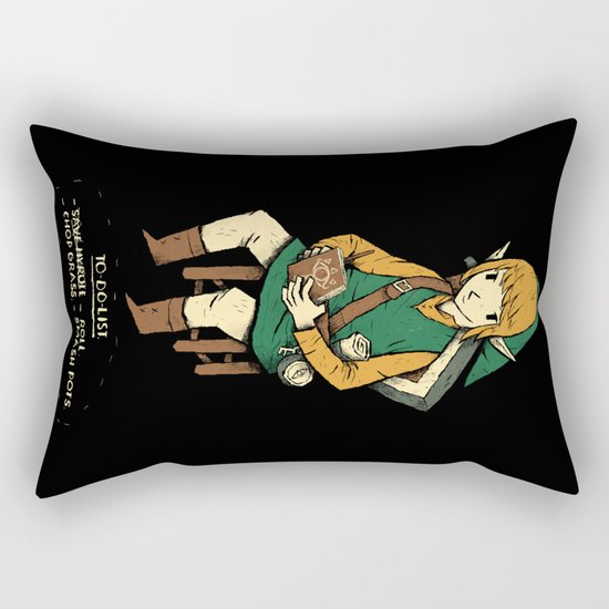 link to do list Rectangular Pillow