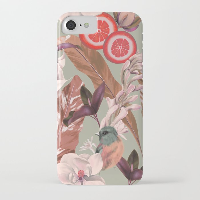 New Tropicals Red colors iPhone Case