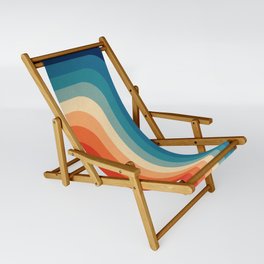 Retro 70s Color Palette III Sling Chair