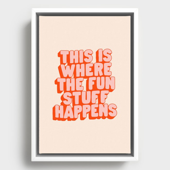 Framed Canvas
