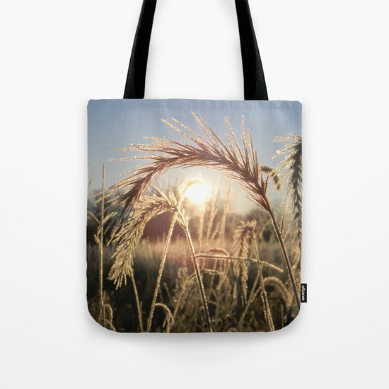 Wheat Sunrise Tote Bag