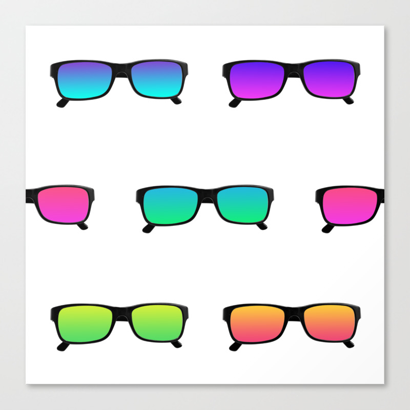 bright colored sunglasses