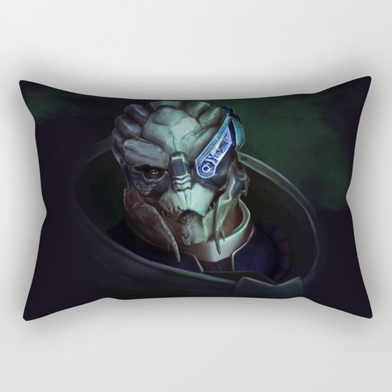 Mass Effect: Garrus Vakarian Rectangular Pillow