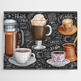 Coffee menu Jigsaw Puzzle