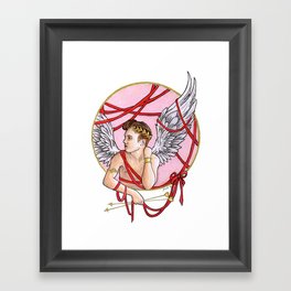Cupid Boy Framed Art Print