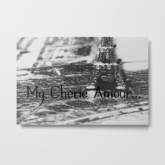 My Cherie Amour... Metal Print