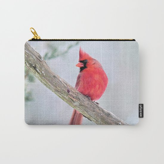 Cardinal: "Do You Hear What I Hear?" Carry-All Pouch