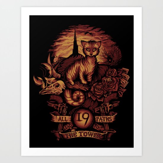 Nineteen Art Print