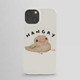 Hangry Chick iPhone Case
