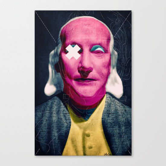 Frank Canvas Print