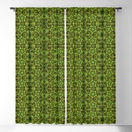 Liquid Light Series 71 ~ Colorful Abstract Fractal Pattern Blackout Curtain