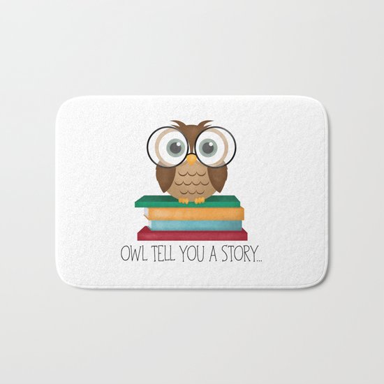 Owl Tell You A Story... Bath Mat