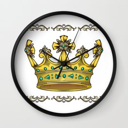 Royal Crown Wall Clock