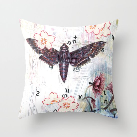 When Words Are Silent Throw Pillow