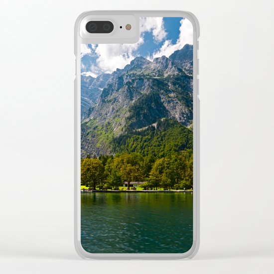 Outdoors, Church, Alps Mountains, Koenigssee Lake on #Society6 Clear iPhone Case