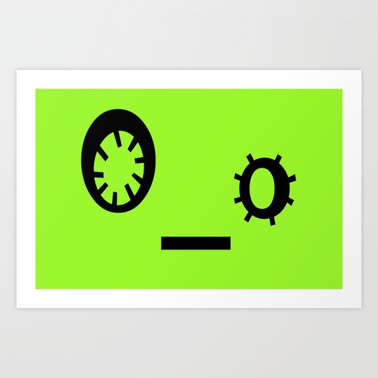 Shock Art Print