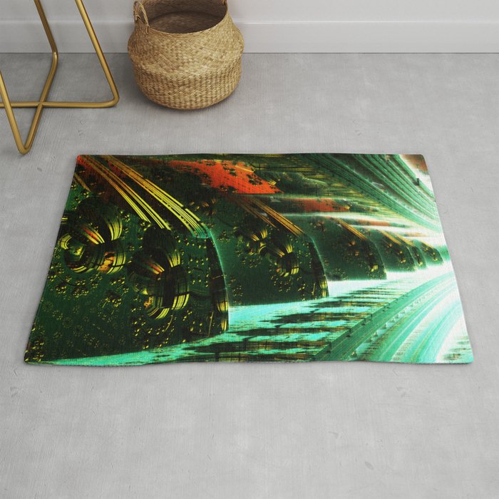 Cannon Battery (Pixel Explosion) Rug