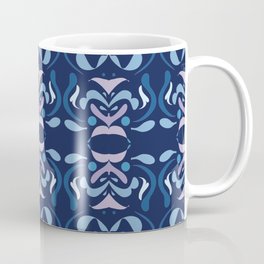 Madrid tile pattern in blue and pinkII Coffee Mug