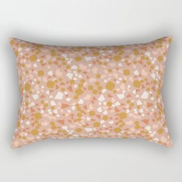 Blush terrazzo Rectangular Pillow