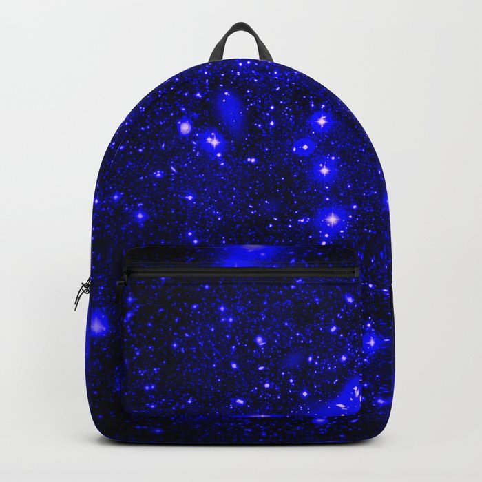 Dark Matter Galaxy Blue Backpack by 2sweet4words Designs | Society6