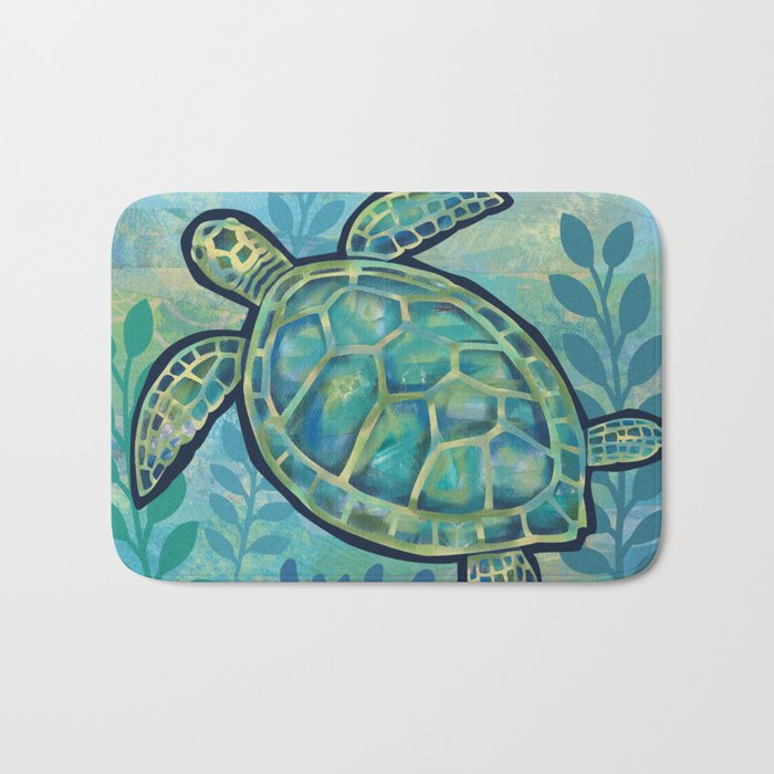 Sea Turtle Bath Mat