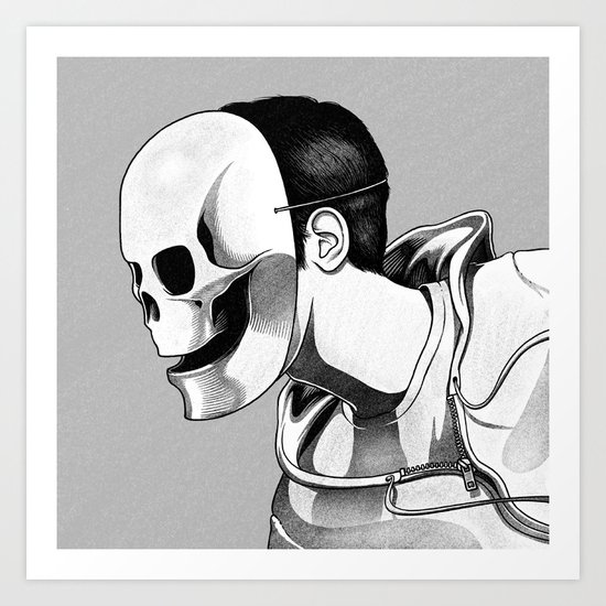Mask Art Print