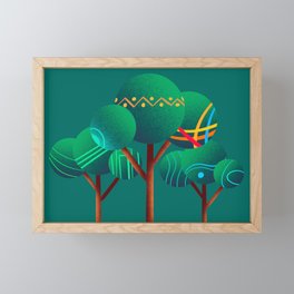 Amazonia Culture | Digital art Framed Mini Art Print