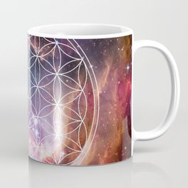 Flower of Life Sacred Geometry Coffee Mug