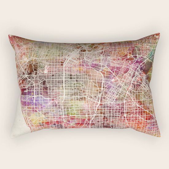 Los Angeles Rectangular Pillow