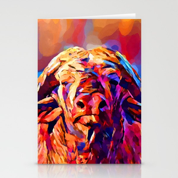 African Buffalo Stationery Cards