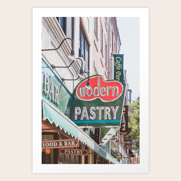 Modern Pastry Boston Photography Art Print by In This Instance